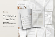 Editable Workbook Template for Canva, a Magazine Template by Tabitha Emma (Thumbnail 1 of 10)