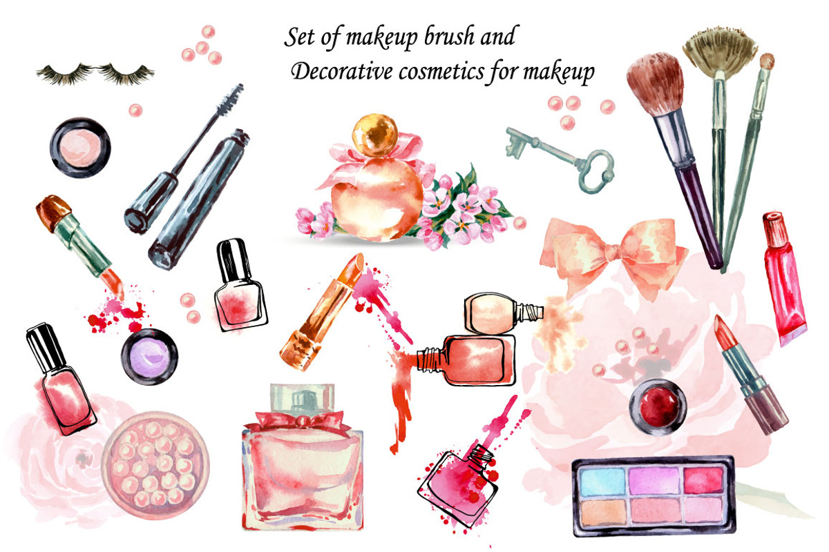 Watercolor Set to create a fashion i, a Decorative Illustration by Gulnara Khadeeva (Photo 4 of 5)