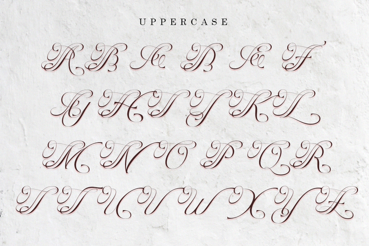 Cardilan | Tattoo Font, a Script Font by Romiecreative (Photo 6 of 8)