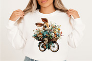 Whimsical Easter Animal Clipart, an Illustration by Craft Nest (Thumbnail 7 of 11)