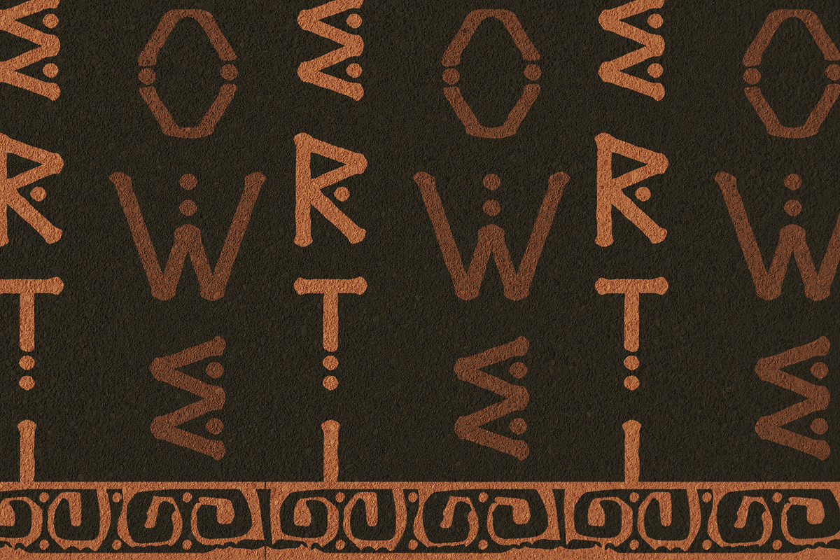 Sawa Erma – A Totemic Typeface, a Handwritten Font by Inviline.co (Photo 8 of 15)