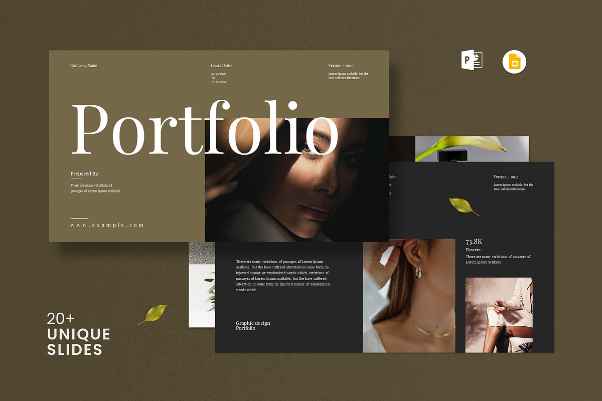Portfolio Presentation Template