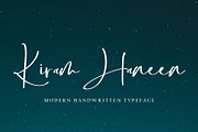 Chaim Gideon, a Handwritten Font by HaKi Studio (Thumbnail 2 of 5)