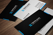 Corporate Business Card CM102, a Business Card Template by annozio (Thumbnail 1 of 4)