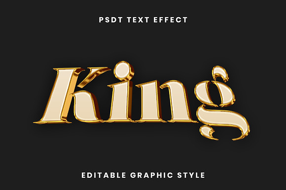 Expensinve Royal 3D Text Effect preview 2