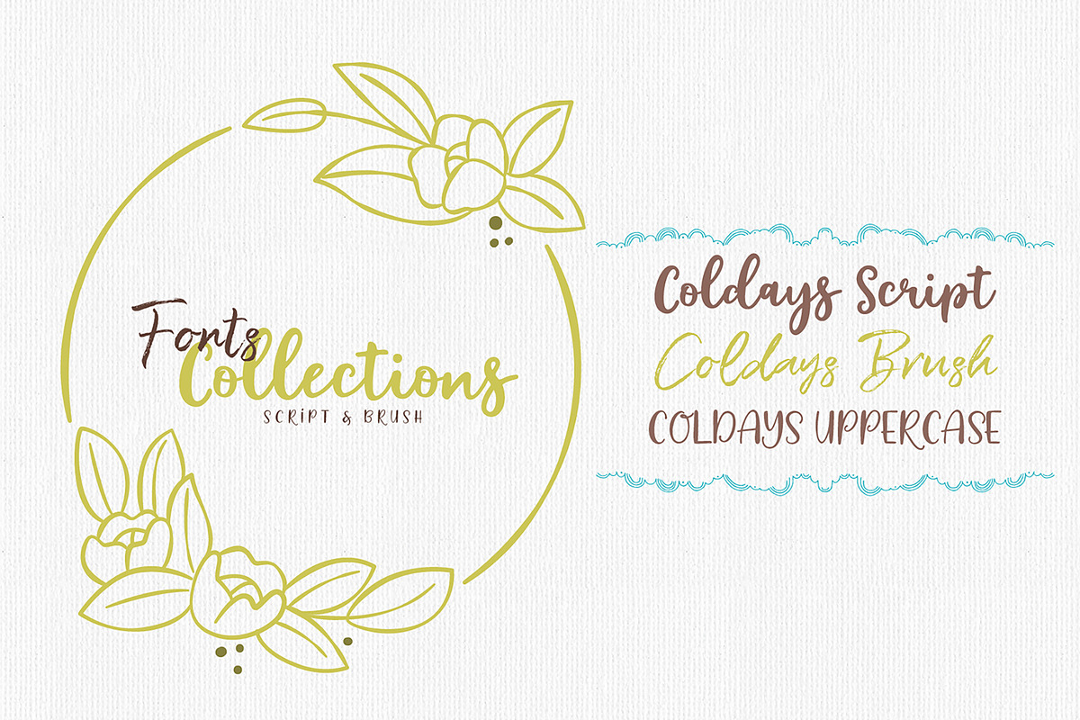 Coldays Memories TRIO Style, a Handwritten Font by Siwox Studios (Photo 5 of 8)