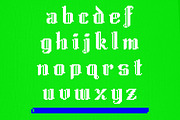 Quellux Antique - Pixel Blackletter, a Blackletter Font by Anna Richard Design (Thumbnail 4 of 8)