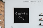 Bunderan Rounded Sans, a Sans Serif Font by Say Studio (Thumbnail 10 of 12)