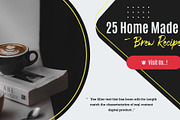 Coffee Making Facebook Ad Banners, a Social Media Template by 3djagan (Thumbnail 5 of 11)