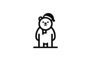 Bear Cute Logo Design, a Branding & Logo Template by Vectorium Studio