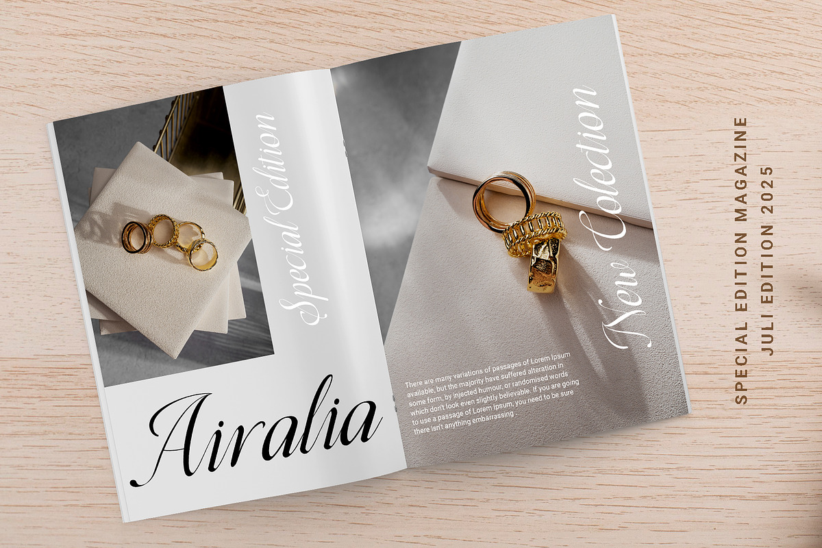 Airalia - Modern Calligraphy Font, a Script Font by RHD Creative Studio (Photo 6 of 11)