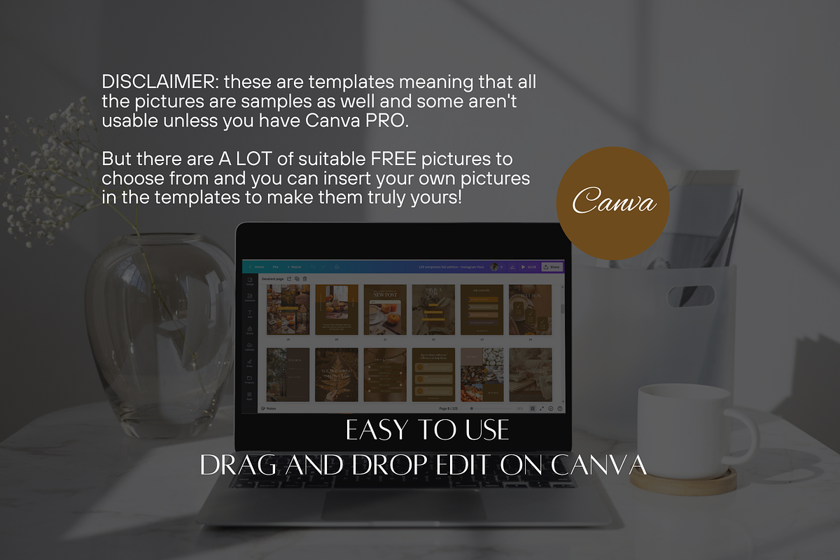 Autumn Themed Instagram Templates, a Social Media Template by SociallyyCreative (Photo 6 of 10)