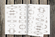 36 Calligraphic Design Elements, a Decorative Illustration by redstudio (Thumbnail 4 of 5)