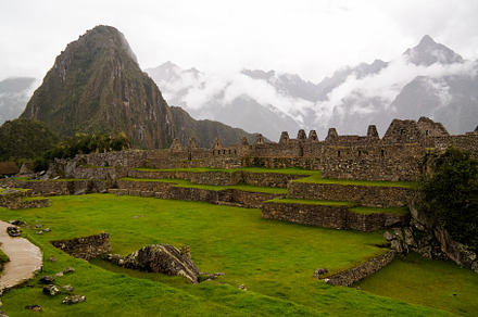 Panoramic view to Machu Picchu archaeological site and Huayna Picchu mountain ,, an Architecture Photo by Wild, Wild World