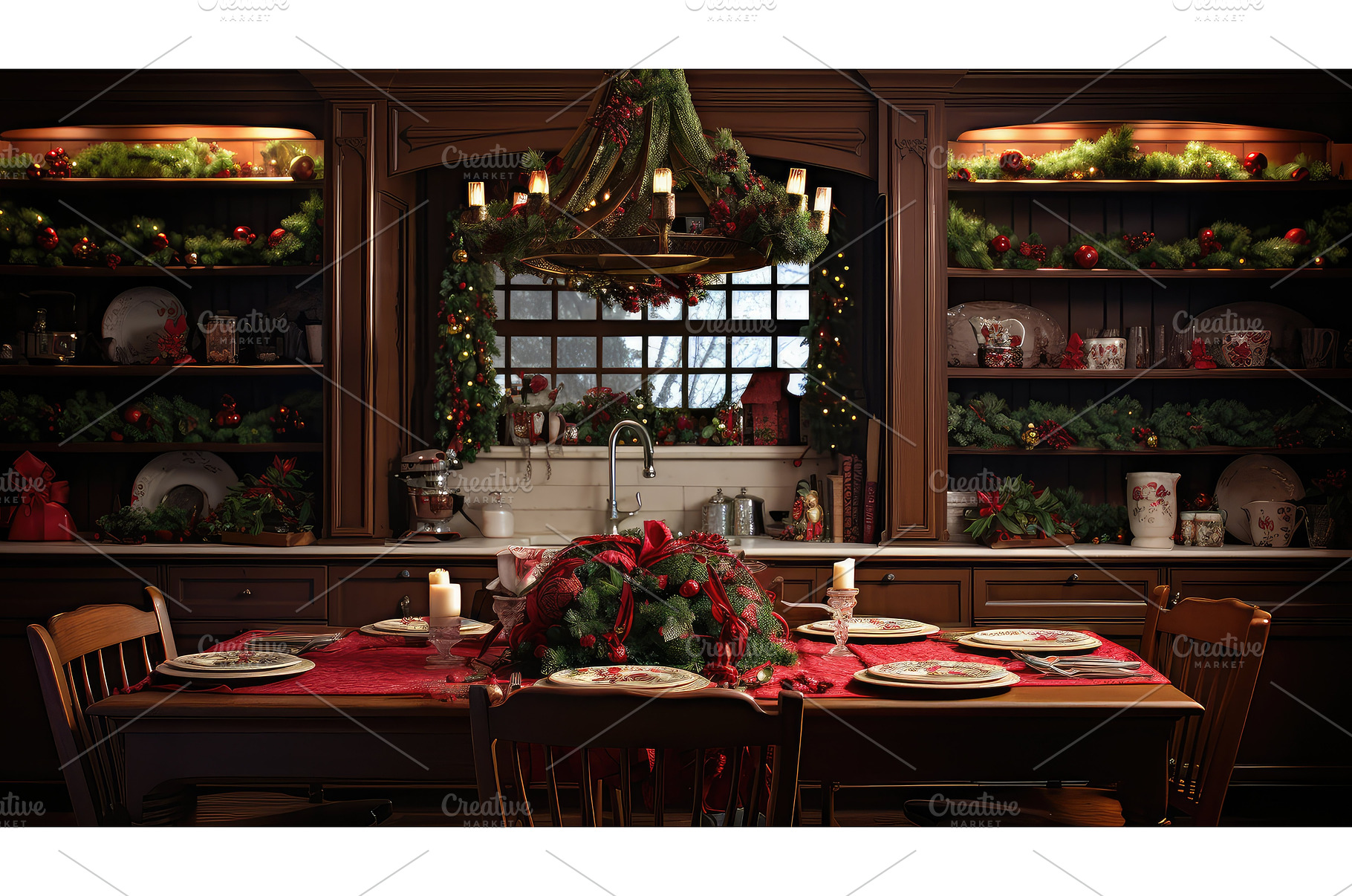 baking holiday kitchens ai generated, a Holiday Photo by pikepicture