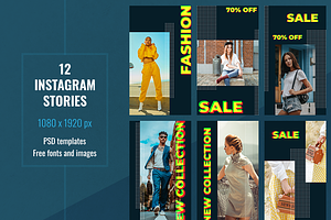 Fashion Instagram Stories Templates