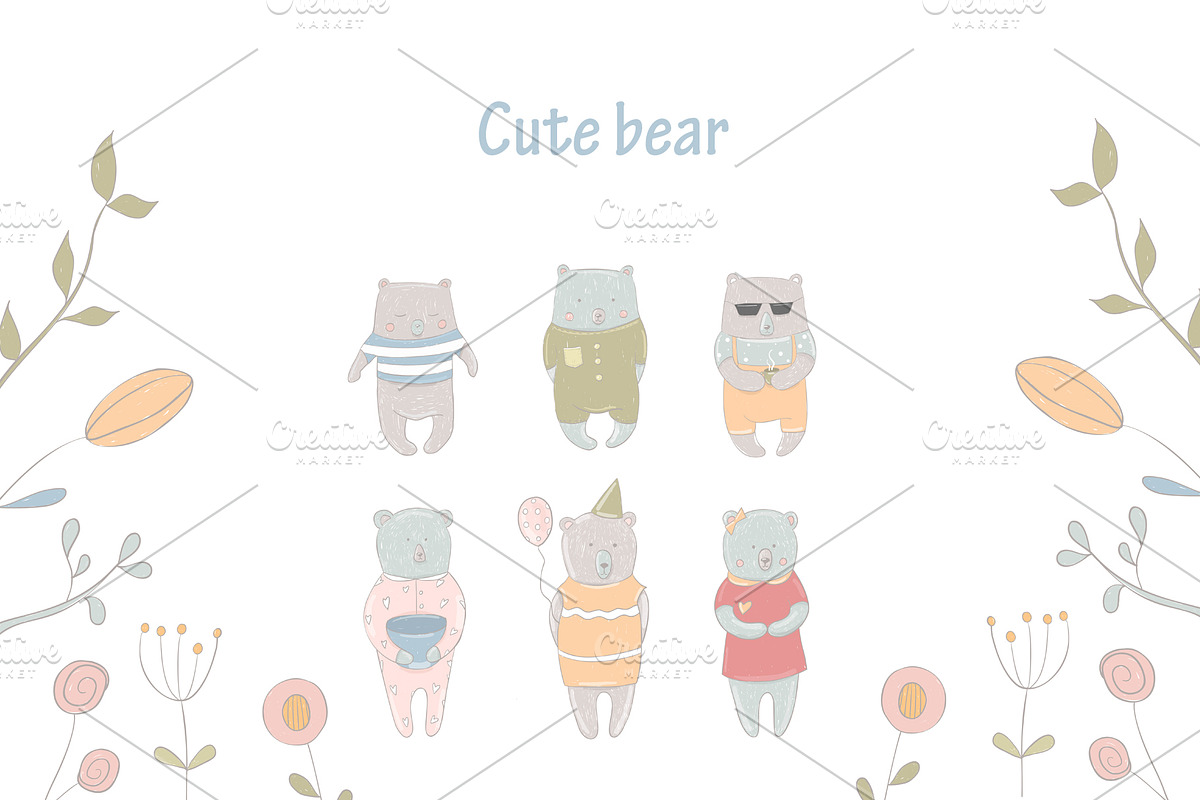 Big travel set Vector clipart, an Animal Illustration by SketchCliparts (Photo 3 of 6)