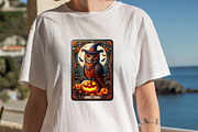 Halloween Owl Tarot Card Sublimation, an Illustration by SVGArt (Thumbnail 6 of 8)