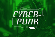 Cyberhouse Futuristic Display Font, a Serif Font by UICreative (Thumbnail 9 of 13)