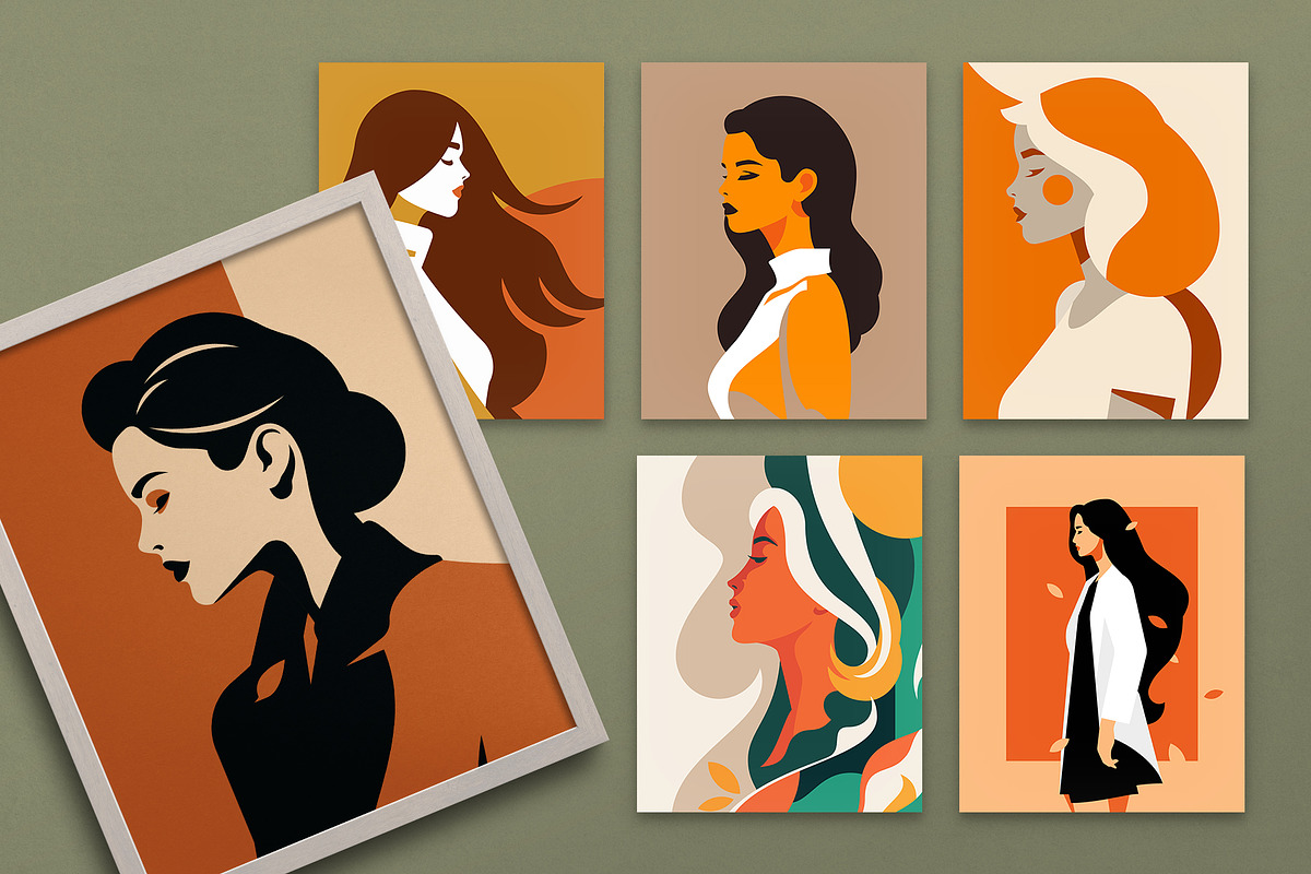 Posters - Modern Art | Canva, a Poster Template by Vasya Kobelev (Photo 4 of 6)