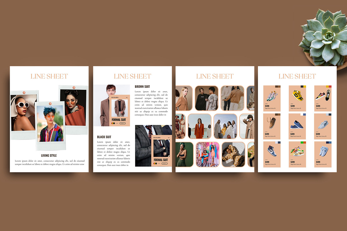 Canva Line Sheet Flyer Template, a Stationery Template by Ultimate Template Shop (Photo 4 of 7)