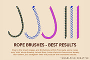 Rope Procreate Brush Set, a Brush Add-On by AngelfishCreative (Thumbnail 5 of 7)