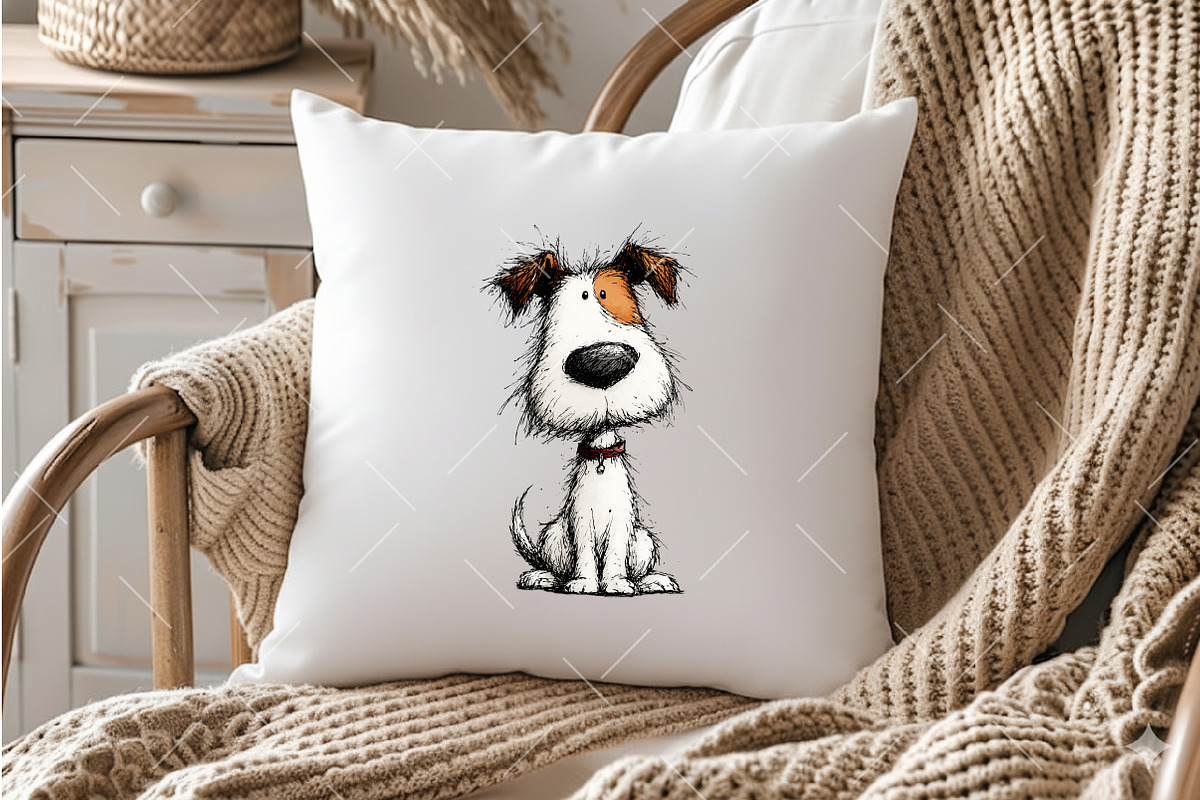 Whimsical Dog PNG Clipart, an Illustration by OK Design (Photo 6 of 6)