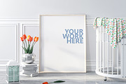 10 PSD frames mockup with flowers, a Books & Magazine Mockup by Radmila (Thumbnail 3 of 8)
