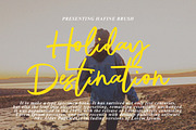 Hafine - Casual Brush, a Handwritten Font by tebaltipislab (Thumbnail 5 of 10)