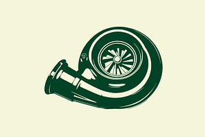 Turbocharger SVG