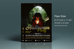 Halloween Flyer, a Flyer Template by graphicsunday