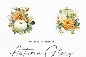 Autumn Glory - Watercolor Collection