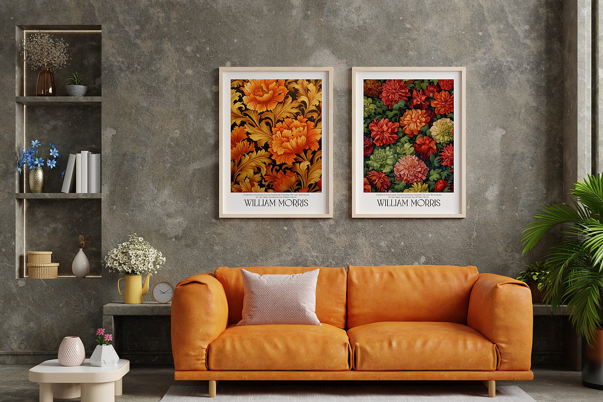 Print Poster William Morris Style, a Decorative Illustration by Vibrand Studio (Photo 13 of 13)