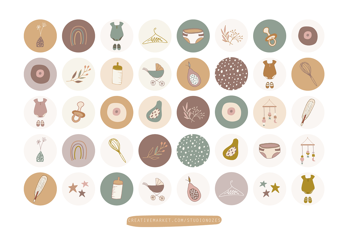 Instagram NURSERY STORY HIGHLIGHTS, an Icon by PATRICIA SODRÉ © (Photo 2 of 2)