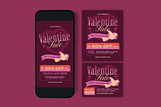 Valentine Sale Flyer, a Flyer Template by graphicook (Thumbnail 3 of 3)