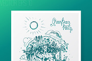 Happy Earth Day!, an Animal Illustration by Margo Miller (Thumbnail 4 of 5)