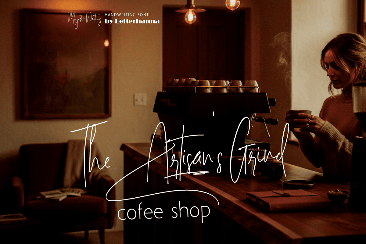 Majestic Writing Signature Font, a Handwritten Font by Letterhanna Studio (Photo 12 of 14)