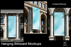 Hanging Billboard Mockups