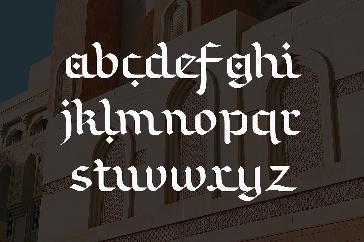 Hikma - Arabic Style Typeface, a Serif Font by HipFonts (Photo 7 of 10)