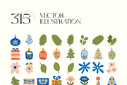 Abstract Christmas | WallArt Creator, an Object Graphic by Leleka.Store (Thumbnail 15 of 20)