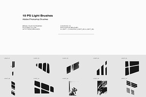 10 PS Light Brushes