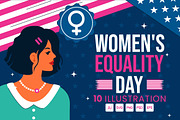 10 Women's Equality Day Illustration, a Person Illustration by denayunebgt (Thumbnail 1 of 4)