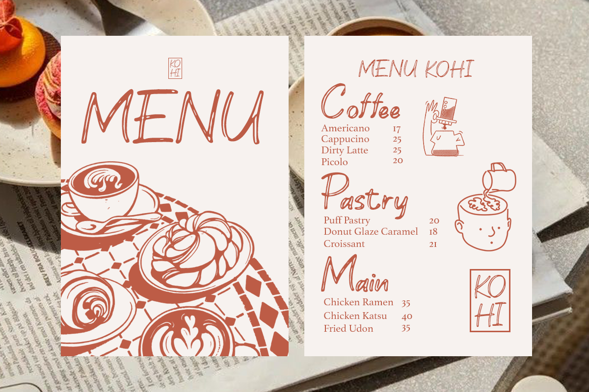 Paint Space - Cafe Handwritten Font, a Handwritten Font by Pandeka Studio (Photo 3 of 9)