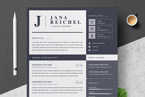 Professional Resume Template, a Resume Template by ResumeInventor