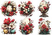 Easter Clipart Violet Easter, an Illustration by Pixels.Craft (Thumbnail 4 of 5)