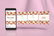 Retro Social Media Branding Kit, a Templates & Theme by ncanvas (Thumbnail 2 of 3)