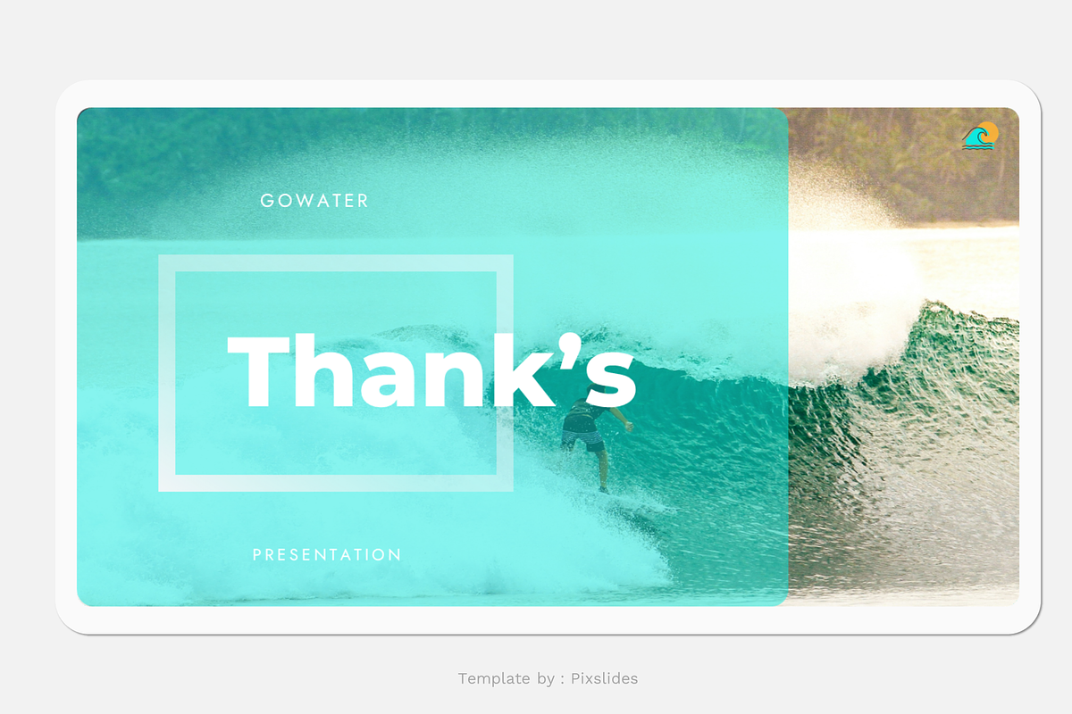 Water Sports & Surfing PowerPoint, a Presentation Template by Pixslides (Photo 6 of 6)