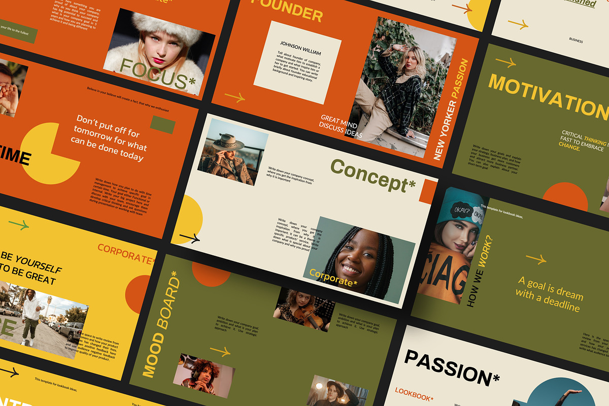 New Yorker - Powerpoint Template, a Presentation Template by merakistd (Photo 5 of 12)