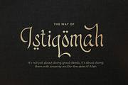 Mardania - Arabic Display Font, a Blackletter Font by Bale Type (Thumbnail 3 of 10)