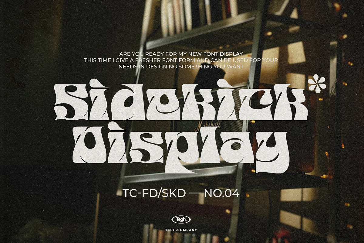 Sidekick Display font, a Font by Tegh co. (Photo 2 of 10)